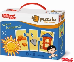 Far Far Land puzzle trójki – 8 obrazków