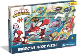 Puzzle podłogowe z interaktywnym długopisem SPIDEY – 24 elementy