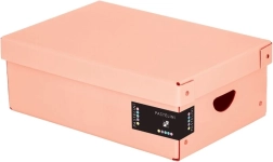 Pudełko do przechowywania z laminatu PASTELINI, małe, morelowe