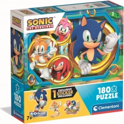 Puzzle Jeż Sonic 180 elementów