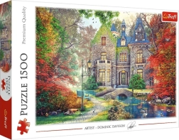 Puzzle 1500 elementów – Jesienny Dworek TREFL