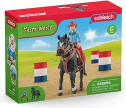 Kowbojka i wyścig wokół beczek Farm World