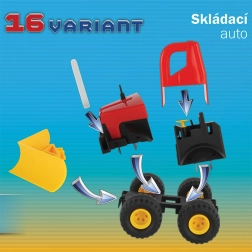 Składane autko COMBI CAR 2