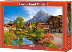 Puzzle 500 elementów Kandersteg, Szwajcaria