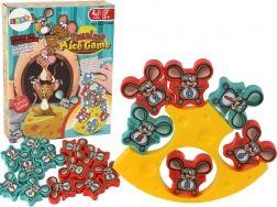 Balansująca gra zręcznościowa Cheese Tower 12 elem. Lekcja matematyki