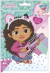 Diamentowe malowanie kartki z kopertą Gabinki magiczny domek