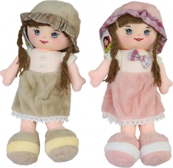 Szmaciana lalka z kwiatuszkiem 40 cm