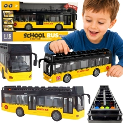 WOOPIE autobus z efektami świetlnymi i otwieranymi drzwiami