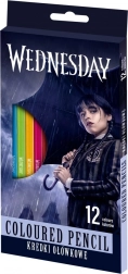 Trójkątne kredki ASTRA WEDNESDAY 12 szt.