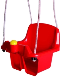 Huśtawka z klaksonem - czerwona