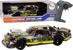 RC auto 1:16 z gumowymi kołami do driftu – czarne