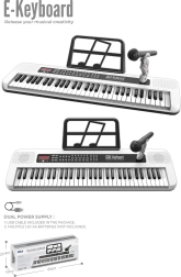 Elektroniczne organy z 61 klawiszami