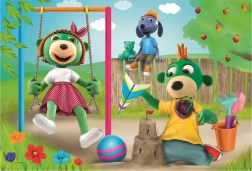 Puzzle Trefliki: Zabawa w ogrodzie 100 elementów