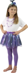 Dziecięcy kostium syrenki ze spódniczką i opaską