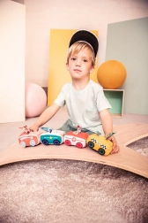 Lilliputiens - Zabawny samochodzik z nosorożcem Mariusem