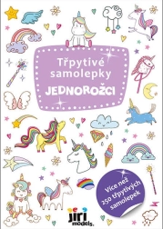 Błyszczące naklejki jednorożce
