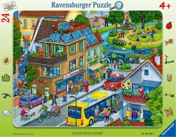 Ravensburger puzzle Nasze zielone miasto 24 elementy