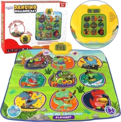 muzyczna mata dinozaury – taneczna i zręcznościowa gra Woopie