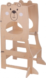 Wieża edukacyjna dla dzieci 3 w 1 Miś