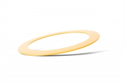 pierścienie żonglerskie z bioplastu dla początkujących, średnica 24 cm (zestaw 3 szt.)