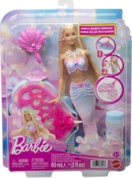 Barbie Bubbletastic syrena z bąbelkową płetwą