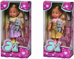laleczka Evi Love z kotkiem – 2 warianty