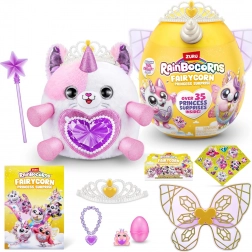 Rainbocorns Fairycorn Princess Surprise pluszowy jednorożec z niespodzianką