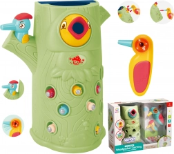 Gra zręcznościowa Złap chrabąszcza z 2 dzięciołami