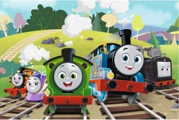 Puzzle 60 elementów – TOMASZ I PRZYJACIELE: Tomasz na wycieczce Trefl