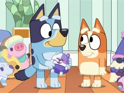 Puzzle Trefl z motywem Bluey 30 elementów