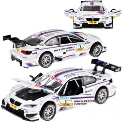 Metalowy model BMW M3 DTM 1:32 z dźwiękami i światłami