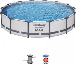 Basen Steel Pro MAX 427x84 cm Bestway 3w1 z pompą i filtrem
