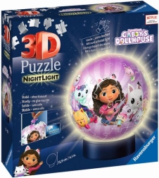 Ravensburger 3D świecący puzzleball Domek Gabi 72 elementy