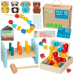 Edukacyjny box Montessori dla dzieci 19–21 miesięcy - TOOKY TOY