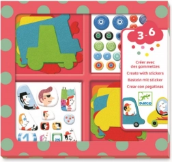 Zestaw naklejek Urocze autka