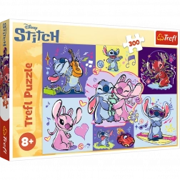 Puzzle 300 elementów – Disney Lilo & Stitch: Szalony Stitch