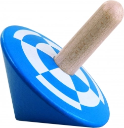 DETOA drewniany bączek – niebieski