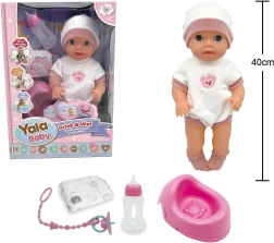 Sikające niemowlę z nocnikiem 40 cm