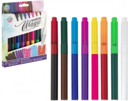 Magiczne flamastry ze zmazikiem, zestaw 8 sztuk