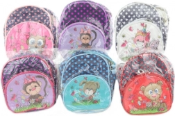 Dziecięca torebka ze zwierzątkiem z dwiema kieszeniami