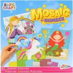 Mozaika z obrazkami Księżniczki, Jednorożca i Syrenki