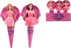 Lalka – księżniczka z ruchomymi stawami w rożku