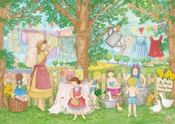 Puzzle Na wsi 1000 elementów MAGNOLIA