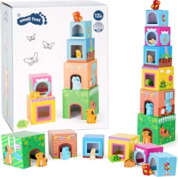 Kartonowa piramida ze zwierzątkami Small Foot