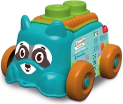 Sensoryczny przyjaciel szczeniak z klockami Clemmy