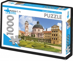 Edycja turystyczna puzzle Jaroměřice nad Rokytnou 1000 elementów