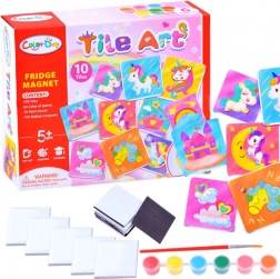 Kreatywny zestaw do malowania magnesów Color Day