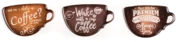 Magnesy Coffee mix dekorów 3 szt.
