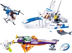 Klocki Sluban Łapanie morskiego bandyty