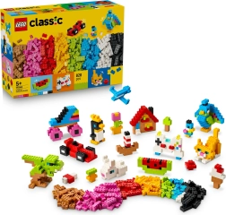 LEGO Classic kreatywne kolorowe klocki